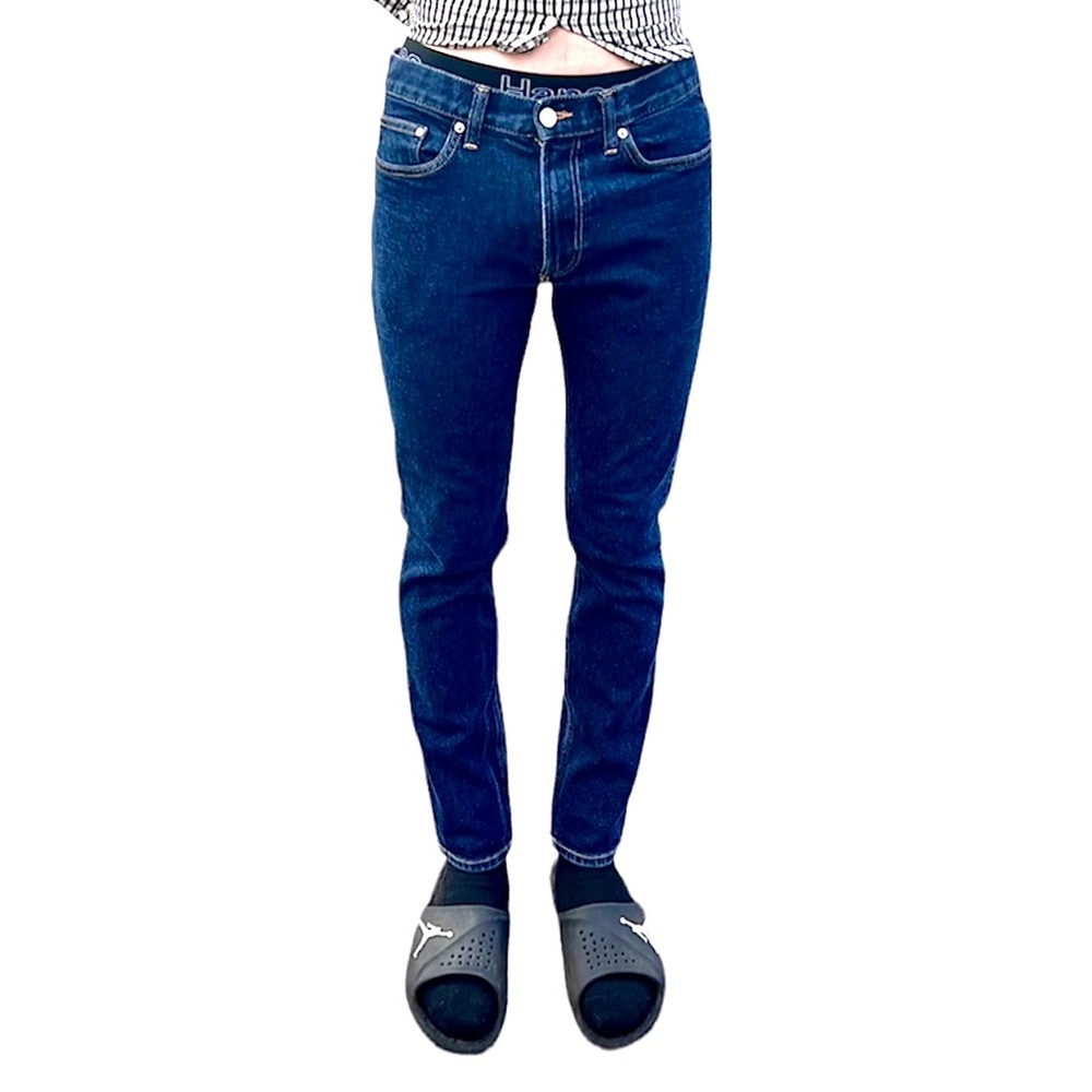 - H&M Sz 31 Slim Coupe Etroite Dark Wash Jeans! EUC!